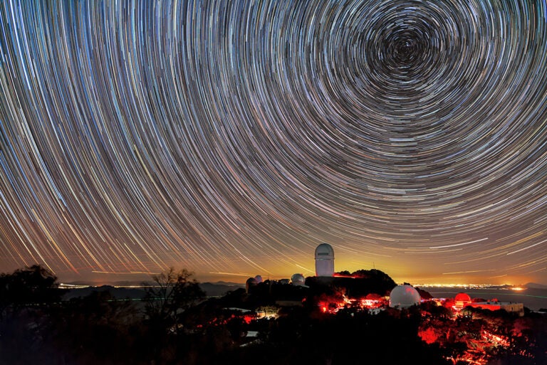 The Mayall Telescope hosts the Dark Energy Spectroscopic Instrument